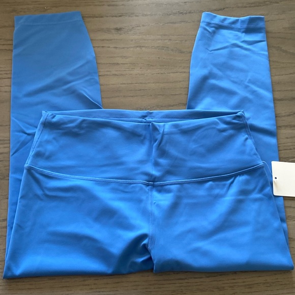 NWT Lululemon Wunder Train High-Rise Crop 23" inseam Blue Nile Size: 14 - Picture 5 of 8